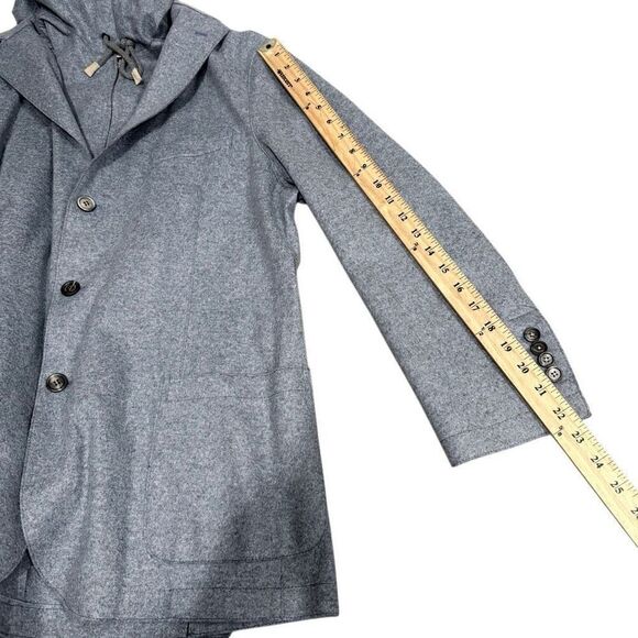 Eleventy wool flannel casual sport coat size IT 54 - Picture 6 of 7